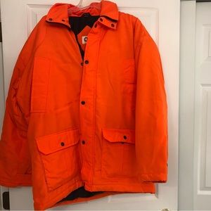 Men’s insulated hunting jacket, orange